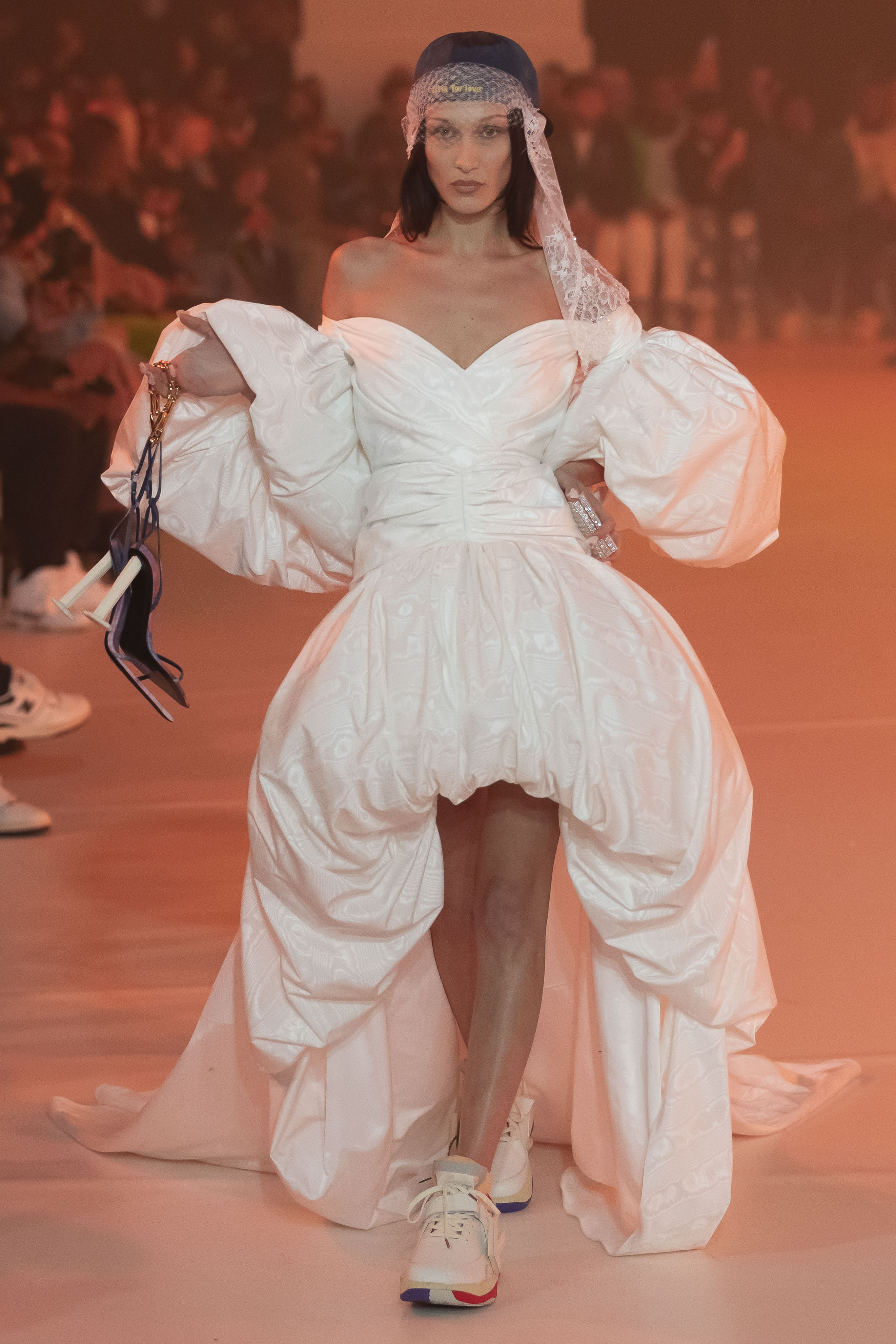 Models at Off-White Fall 2022 Show Paris Fashion Week