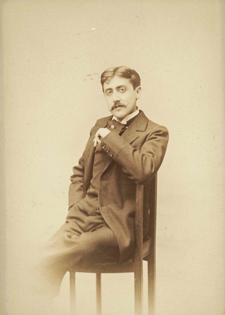 Otto Wegener, Portrait of Marcel Proust, 1895 Collection J. Polge© Jean-Louis Losi / Adagp, Paris 2021