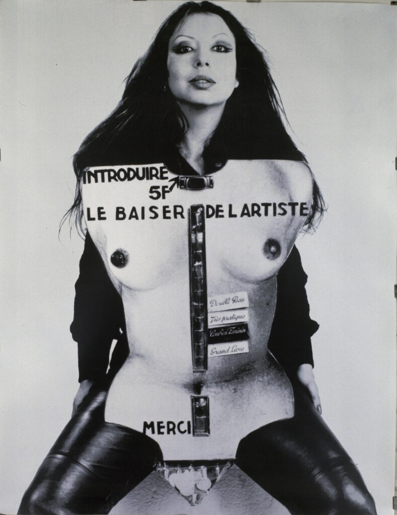 Orlan,”Le Baiser de l’artiste”
