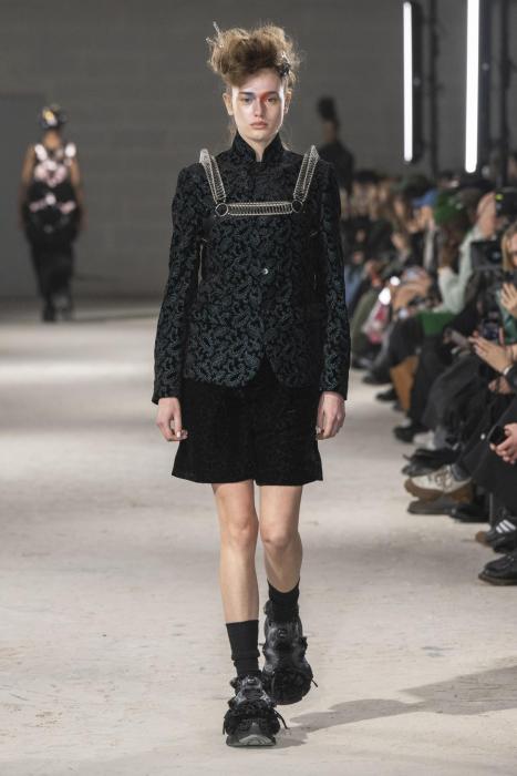 noir kei ninomiya 22aw ニーハイソックス 新品 2024AW noir kei ninomiya COMME des GARCONS ノワール